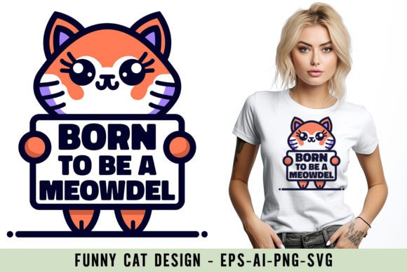 Funny Cat Design Graphics and T-Shirt Designs Review