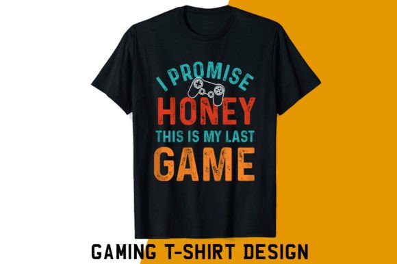 Funny Gaming T-shirt Design Graphics Review