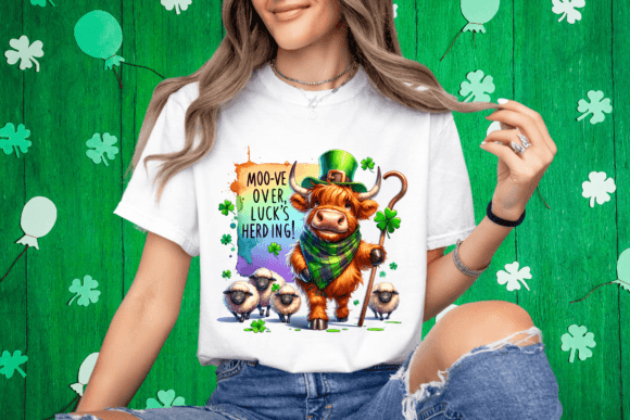 Funny St Patrick Day Tshirt Design PNG Graphics and Print Templates